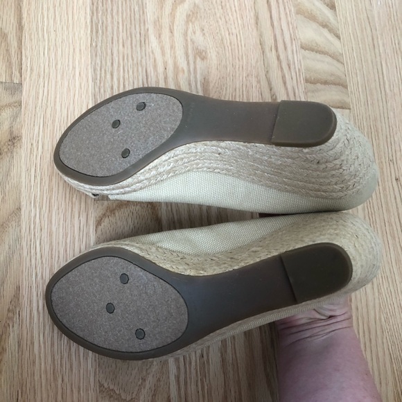 Franco Sarto Cheria Tan Espadrille Wedge Sandals 7 - Picture 6 of 8